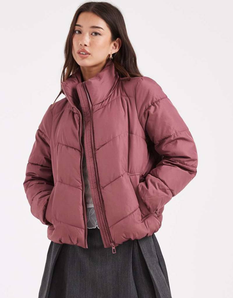 Vero Moda - Pufferjacke in Rosé-Rosa von Vero Moda