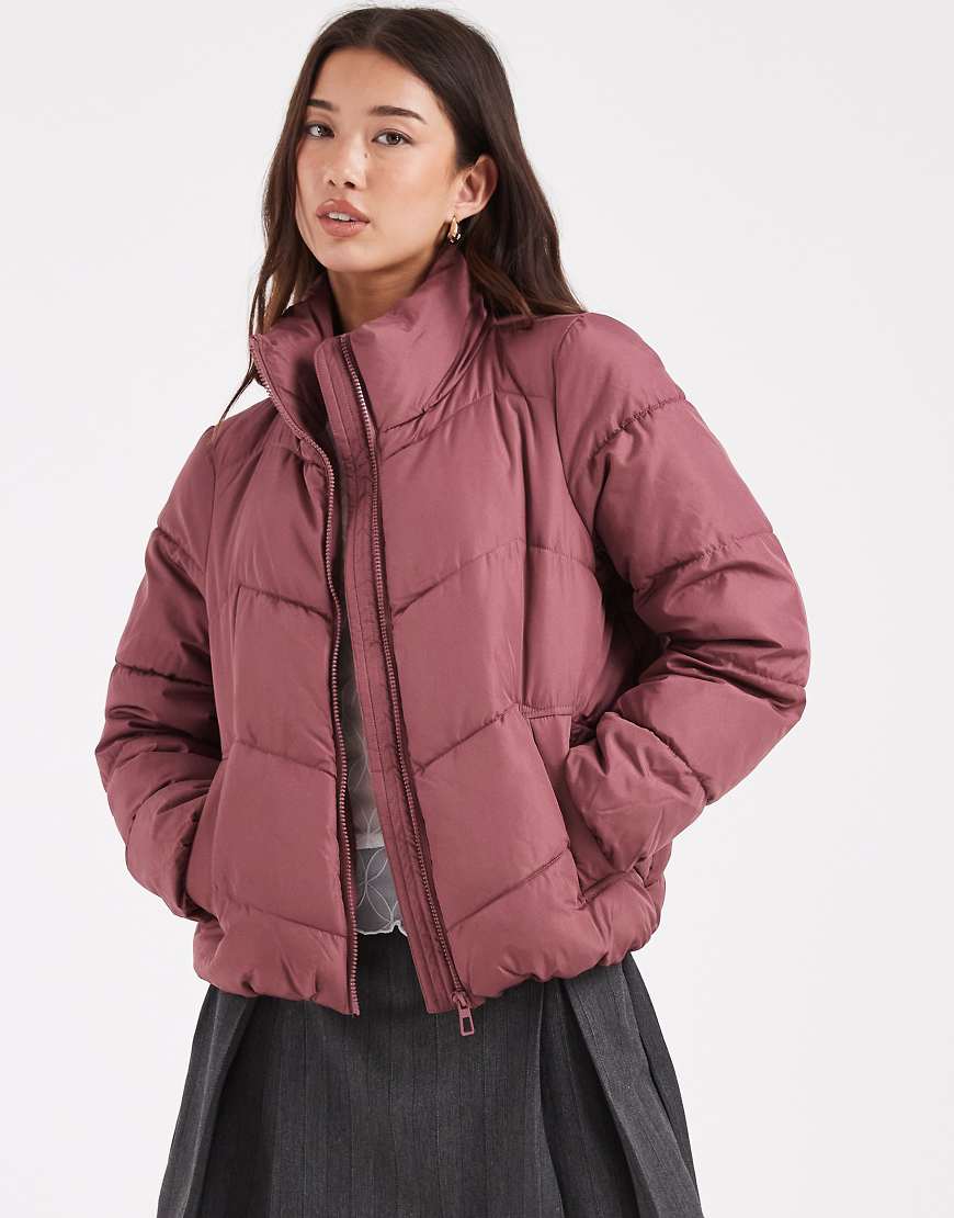Vero Moda - Pufferjacke in Rosé-Rosa von Vero Moda