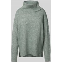 Vero Moda Pullover mit Wasserfall-Ausschnitt aus weichem Material-Mix Modell 'DOFFY' in Schilf, Größe XS von Vero Moda