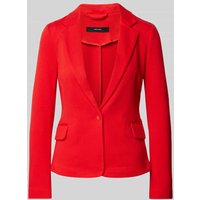 Vero Moda Regular Fit Blazer mit Baumwoll-Anteil Modell 'JULIA' in Rot, Größe 34 von Vero Moda