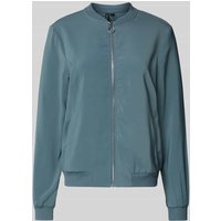 Vero Moda Regular Fit Blouson mit Reißverschluss Modell 'COCO' in Petrol, Größe M von Vero Moda
