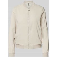Vero Moda Regular Fit Blouson mit Stehkragen Modell 'COCO' in Sand, Größe S von Vero Moda
