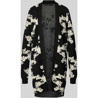 Vero Moda Regular Fit Cardigan aus Viskose-Mix Modell 'NANCY' in Black, Größe XL von Vero Moda