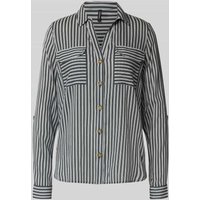 Vero Moda Regular Fit Hemdbluse aus reiner Viskose Modell 'BUMPY' in Weiss, Größe M von Vero Moda
