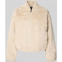 Vero Moda Regular Fit Jacke in Kunstfell-Optik Modell 'SONJALIGA ' in Ecru, Größe S von Vero Moda