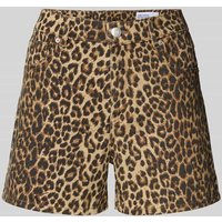 Vero Moda Regular Fit Jeansshorts aus Baumwoll-Mix Modell 'TESS' in Sand, Größe S von Vero Moda