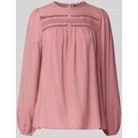 Vero Moda Regular Fit Langarmbluse aus reiner Viskose Modell 'DEBBIE' in Altrosa, Größe M von Vero Moda