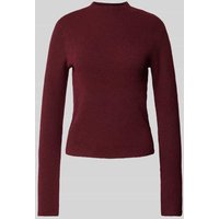 Vero Moda Regular Fit Pullover mit langem Arm Modell 'WHITNEY' in Bordeaux, Größe XS von Vero Moda