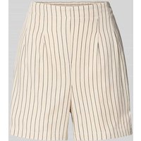 Vero Moda Regular Fit Shorts aus Viskose-Leinen-Mix Modell 'JESMILO' in Beige, Größe XS von Vero Moda