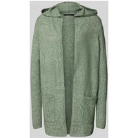 Vero Moda Regular Fit Strickjacke mit Kapuze Modell 'DOFFY' in Oliv, Größe M von Vero Moda