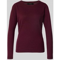 Vero Moda Regular Fit Strickpullover aus reiner Baumwolle Modell 'CARE' in Bordeaux, Größe M Vero Moda Regular Fit Strickpullover aus reiner Baumwolle Modell 'CARE' in Bordeaux, Größe M von Vero Moda