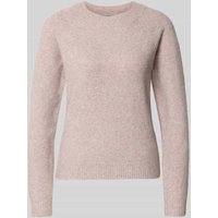 Vero Moda Regular Fit Strickpullover mit Raglanärmeln Modell 'DOFFY' in Altrosa Melange, Größe XL von Vero Moda