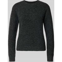 Vero Moda Regular Fit Strickpullover mit Raglanärmeln Modell 'DOFFY' in Black, Größe S von Vero Moda