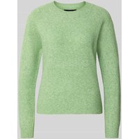 Vero Moda Regular Fit Strickpullover mit Raglanärmeln Modell 'DOFFY' in Hellgruen, Größe M von Vero Moda