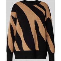 Vero Moda Regular Fit Strickpullover mit Two-Tone-Muster Modell 'NANCY' in Black, Größe M Vero Moda Regular Fit Strickpullover mit Two-Tone-Muster Modell 'NANCY' in Black, Größe M von Vero Moda