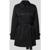 Vero Moda Regular Fit Trenchcoat mit Taillengürtel Modell 'CHELSEA OLIVIA' in Black, Größe M Vero Moda Regular Fit Trenchcoat mit Taillengürtel Modell 'CHELSEA OLIVIA' in Black, Größe M von Vero Moda