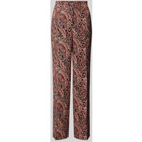 Vero Moda Regular Fit Weite Hose mit Hornoptik-Knopf Modell 'MABLE MAVITA' in Rot, Größe 40 Vero Moda Regular Fit Weite Hose mit Hornoptik-Knopf Modell 'MABLE MAVITA' in Rot, Größe 40 von Vero Moda
