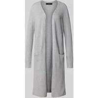 Vero Moda Relaxed Fit Cardigan mit Eingrifftaschen Modell 'DOFFY' in Hellgrau Melange, Größe XL von Vero Moda