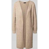 Vero Moda Relaxed Fit Cardigan mit Eingrifftaschen Modell 'DOFFY' in Sand Melange, Größe M von Vero Moda