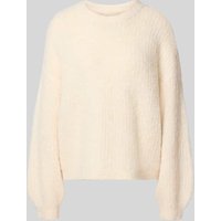 Vero Moda Relaxed Fit Strickpullover mit Woll-Anteil Modell 'CARMEN' in Ecru, Größe XS Vero Moda Relaxed Fit Strickpullover mit Woll-Anteil Modell 'CARMEN' in Ecru, Größe XS von Vero Moda
