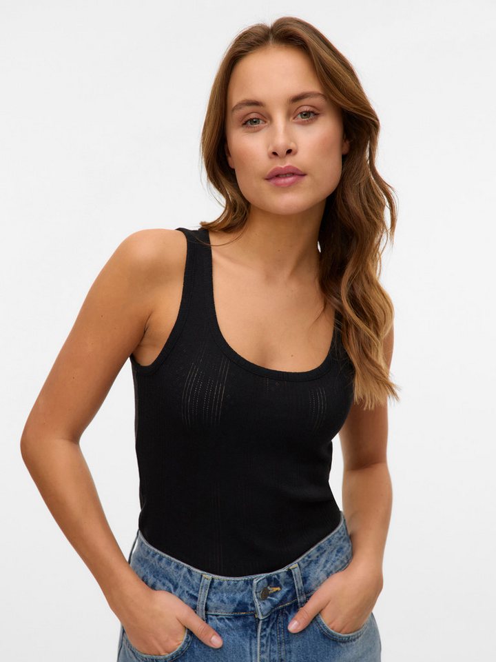 Vero Moda Ripptanktop VMLISA POINTELLE TANK TOP JRS NOOS von Vero Moda