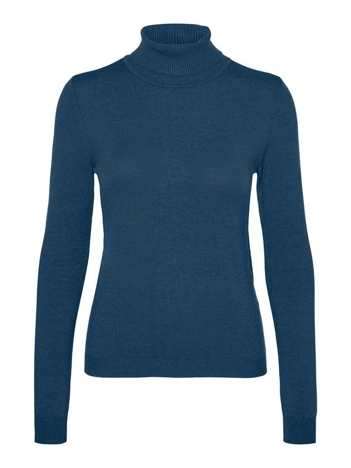 Vero Moda Rollkragenpullover VMHAPPINESS LS ROLLNK PULLOVE GA BOO REP von Vero Moda