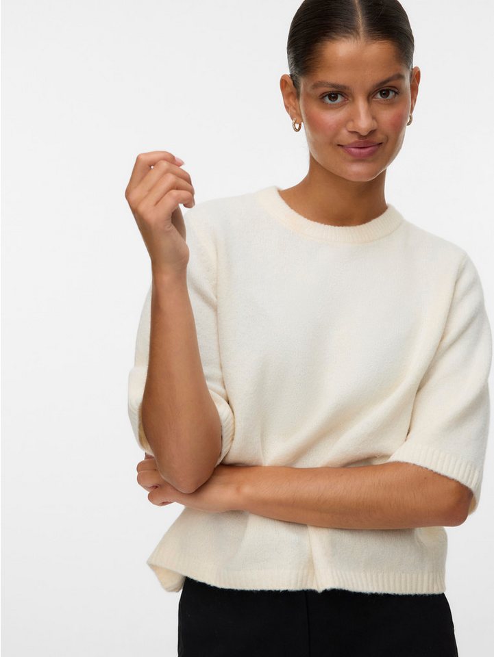 Vero Moda Rundhalspullover VMBOOM 2/4 O-NK OVERSIZE PULLOVE GA NOOS von Vero Moda