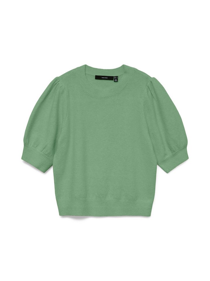 Vero Moda Rundhalspullover VMDOFFY 2/4 O-NECK PULLOVER GA NOOS mit kurzen Puffärmeln von Vero Moda