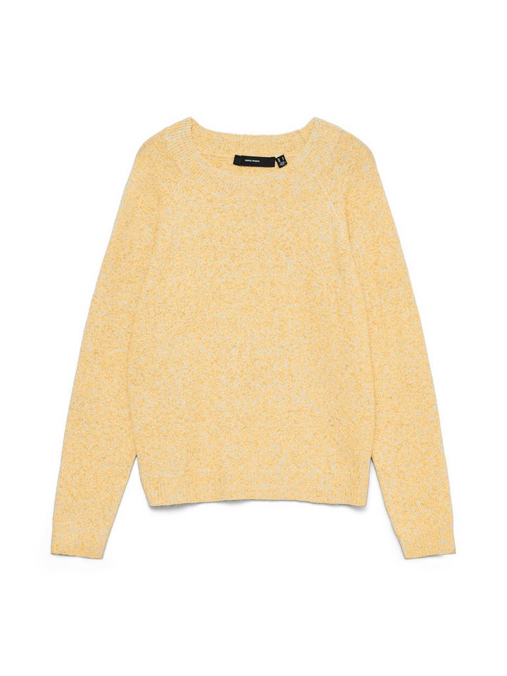 Vero Moda Rundhalspullover VMDOFFY LS O-NECK BLOUSE GA NOOS Materialmix, regular fit von Vero Moda