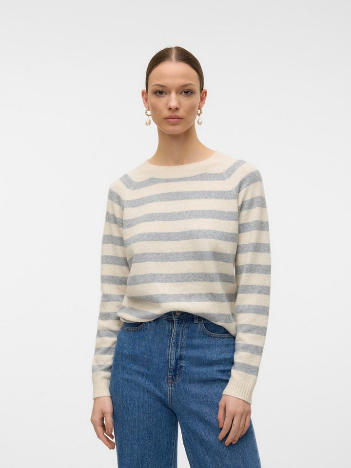 Vero Moda Rundhalspullover VMDOFFY LS O-NECK BLOUSE GA NOOS von Vero Moda