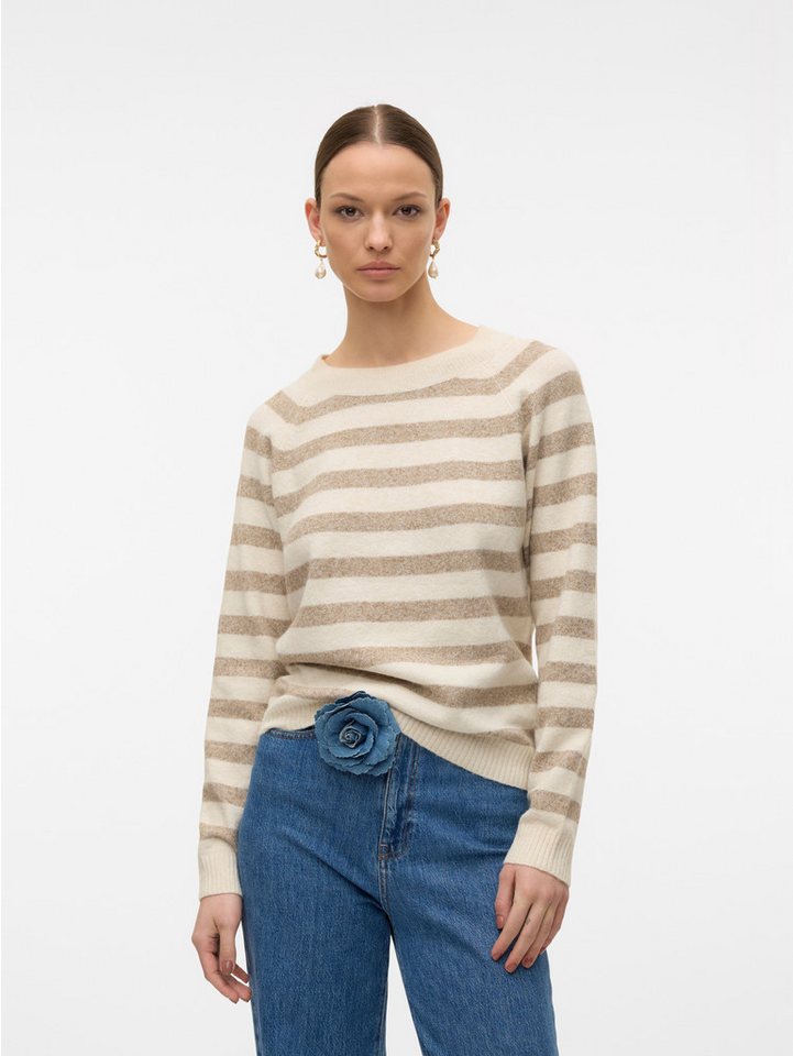 Vero Moda Rundhalspullover VMDOFFY LS O-NECK BLOUSE GA NOOS von Vero Moda