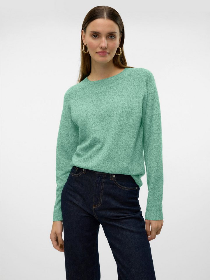 Vero Moda Rundhalspullover VMDOFFY LS O-NECK BLOUSE GA NOOS von Vero Moda