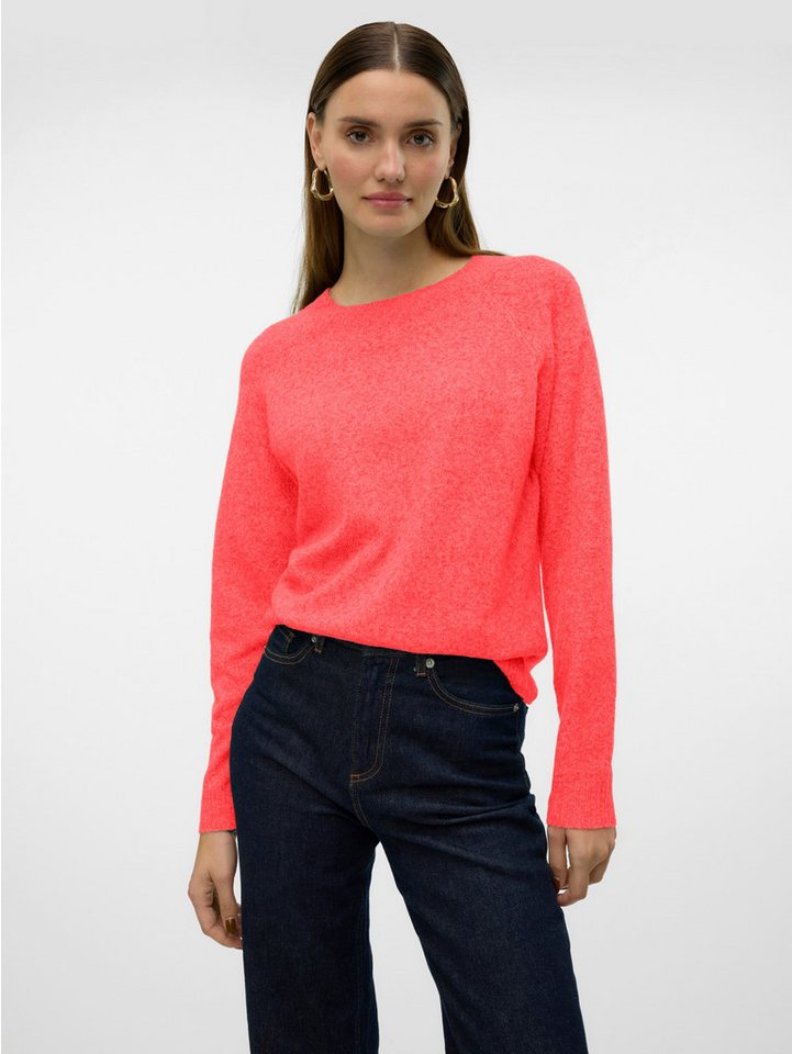 Vero Moda Rundhalspullover VMDOFFY LS O-NECK BLOUSE GA NOOS von Vero Moda