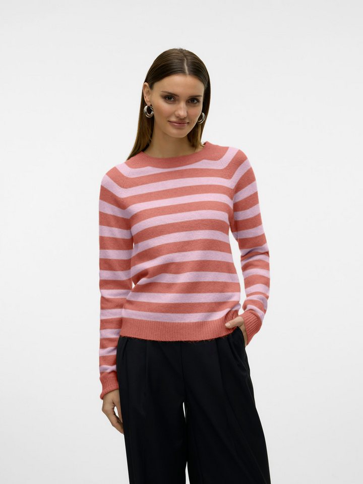 Vero Moda Rundhalspullover VMDOFFY LS O-NECK BLOUSE GA NOOS von Vero Moda