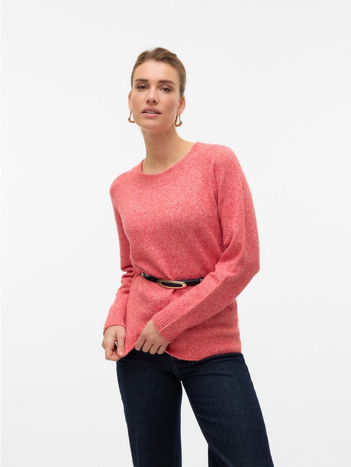 Vero Moda Rundhalspullover VMDOFFY LS O-NECK BLOUSE GA NOOS von Vero Moda