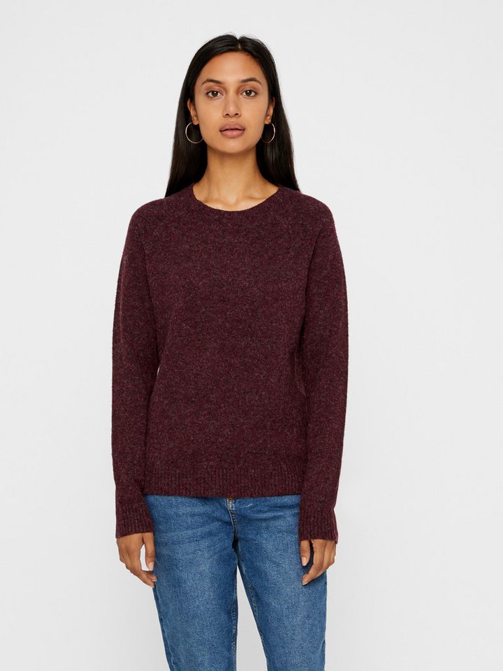 Vero Moda Rundhalspullover VMDOFFY LS O-NECK BLOUSE GA NOOS von Vero Moda