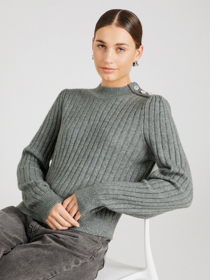 Vero Moda Rundhalspullover VMELYA (1-tlg) Ziersteine von Vero Moda