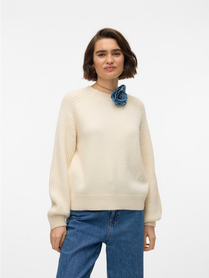 Vero Moda Rundhalspullover VMENYA LS O-NECK PULLOVER BOO Vero Moda Rundhalspullover VMENYA LS O-NECK PULLOVER BOO von Vero Moda