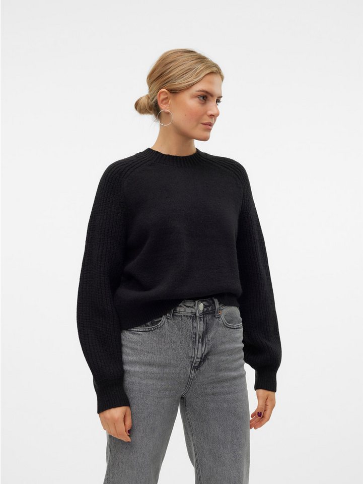 Vero Moda Rundhalspullover VMENYA LS O-NECK PULLOVER BOO von Vero Moda