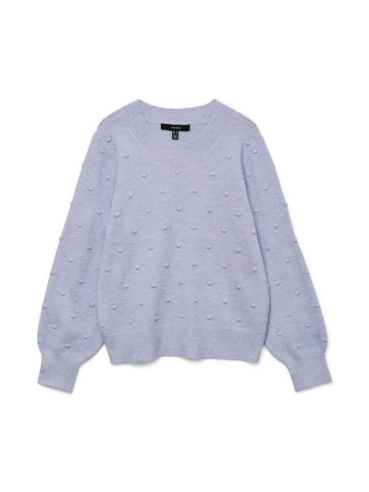 Vero Moda Rundhalspullover VMFRANCESCA LS O-NECK PULLOVER BOO von Vero Moda