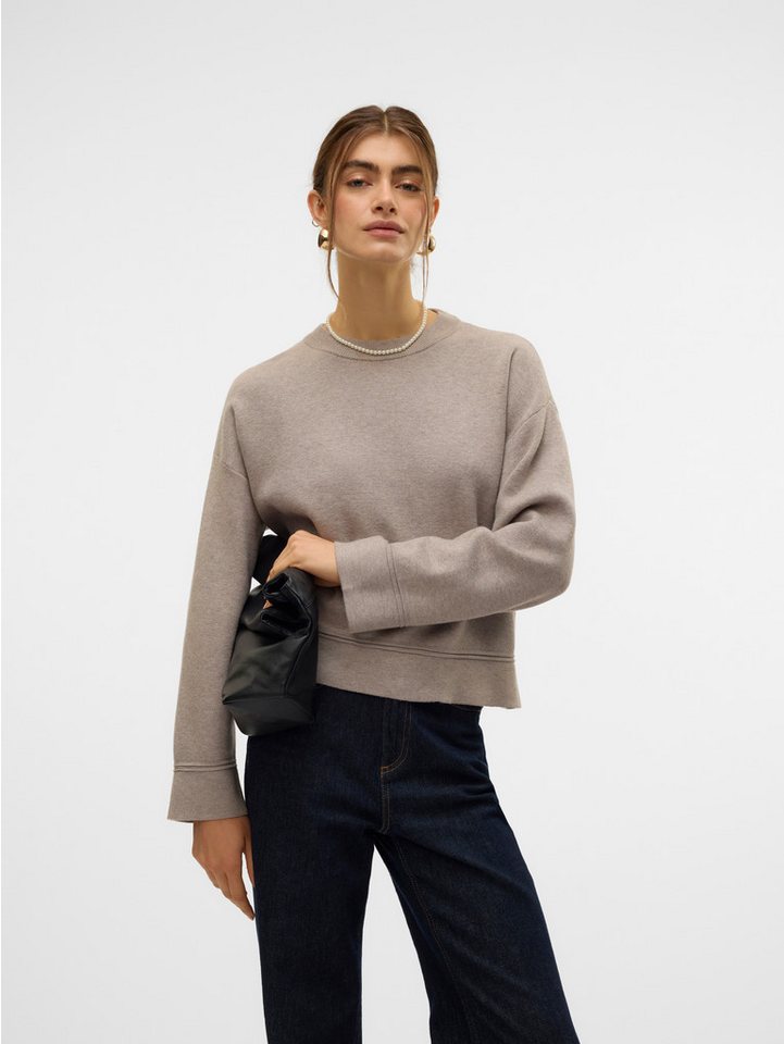 Vero Moda Rundhalspullover VMGOLD PIPING LS O-NECK PULLOVER GA Vero Moda Rundhalspullover VMGOLD PIPING LS O-NECK PULLOVER GA von Vero Moda