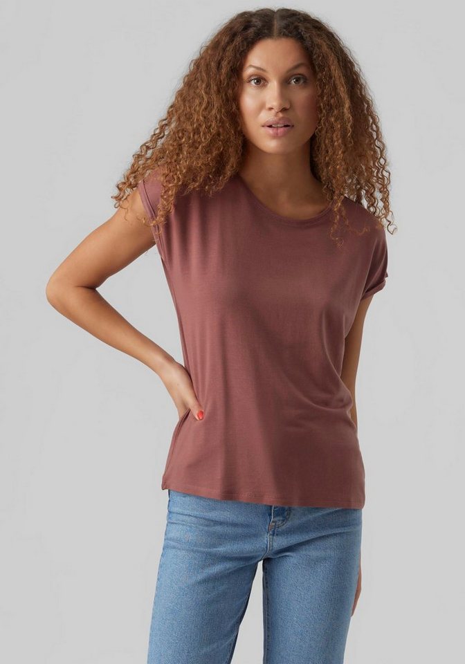 Vero Moda Rundhalsshirt VMAVA PLAIN SS TOP GAJRS NOOS Vero Moda Rundhalsshirt VMAVA PLAIN SS TOP GAJRS NOOS von Vero Moda