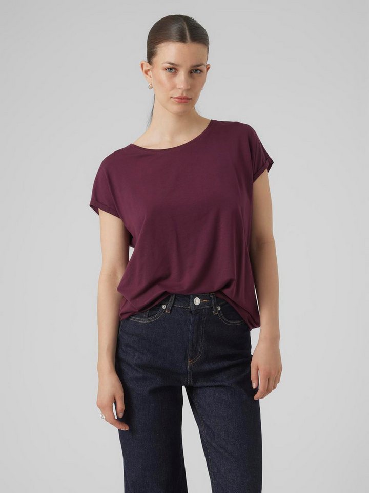 Vero Moda Rundhalsshirt VMAVA PLAIN SS TOP GAJRS NOOS Vero Moda Rundhalsshirt VMAVA PLAIN SS TOP GAJRS NOOS von Vero Moda