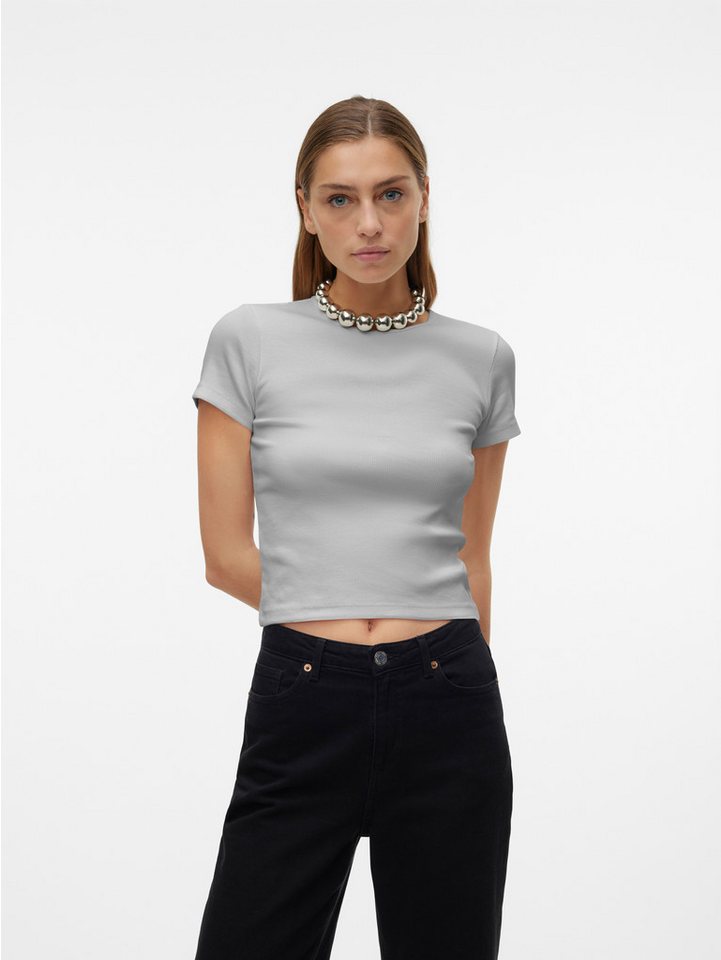 Vero Moda Rundhalsshirt VMCHLOE SS SHORT TOP JRS NOOS Vero Moda Rundhalsshirt VMCHLOE SS SHORT TOP JRS NOOS von Vero Moda