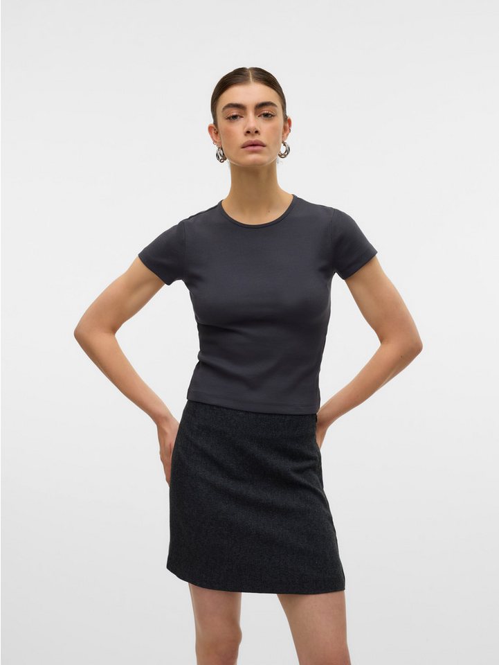Vero Moda Rundhalsshirt VMCHLOE SS SHORT TOP JRS NOOS von Vero Moda