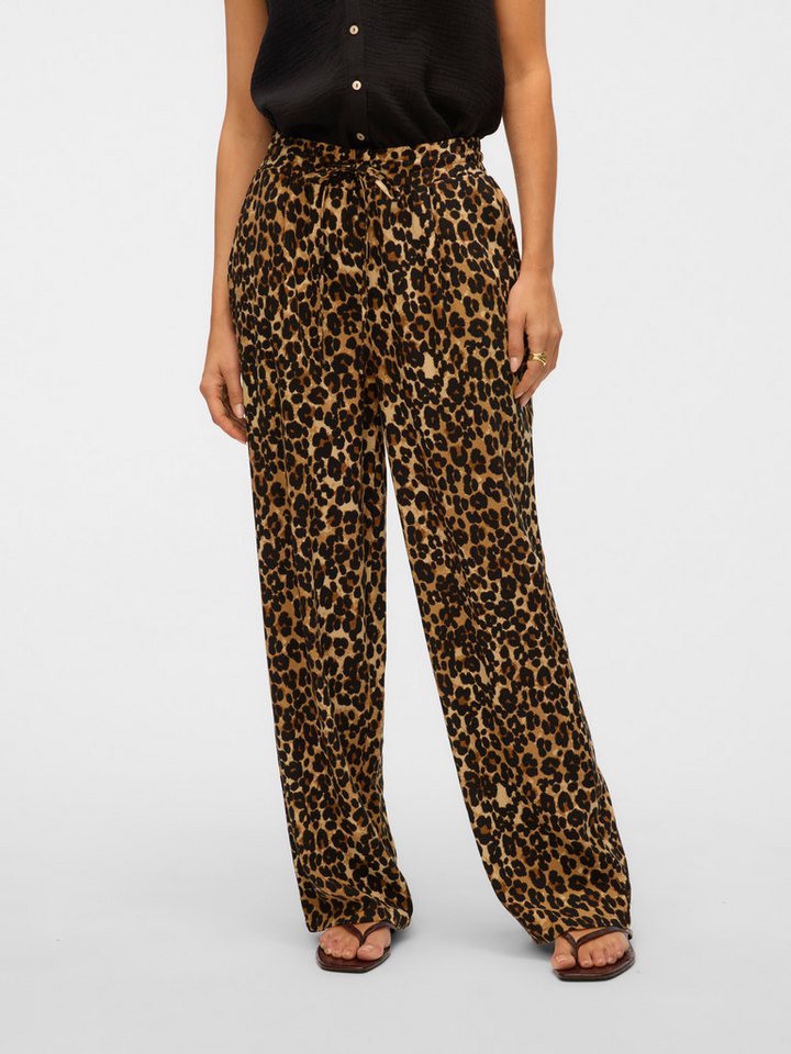Vero Moda Schlupfhose VMJESMILO WIDE PANTS GA NOOS mit Leinen von Vero Moda