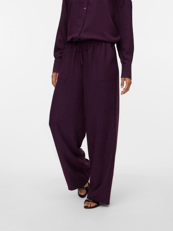 Vero Moda Schlupfhose VMMELANEY HW LOOSE PANT WVN GA NOOS Sommerhose von Vero Moda