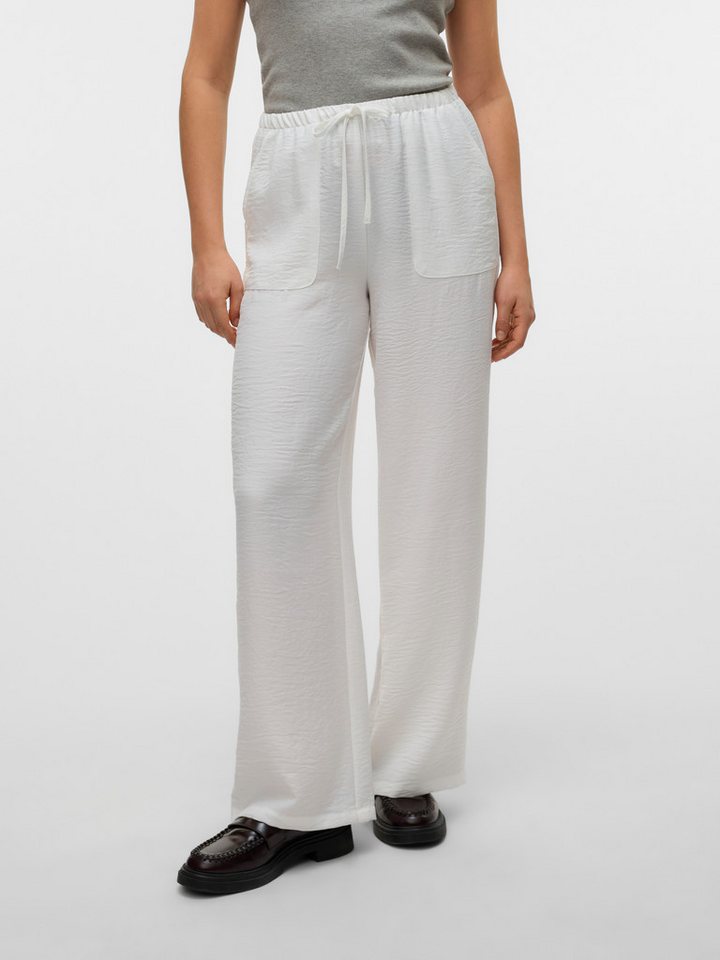 Vero Moda Schlupfhose VMMELANEY HW LOOSE PANT WVN GA NOOS Kunstfaser, loose fit von Vero Moda