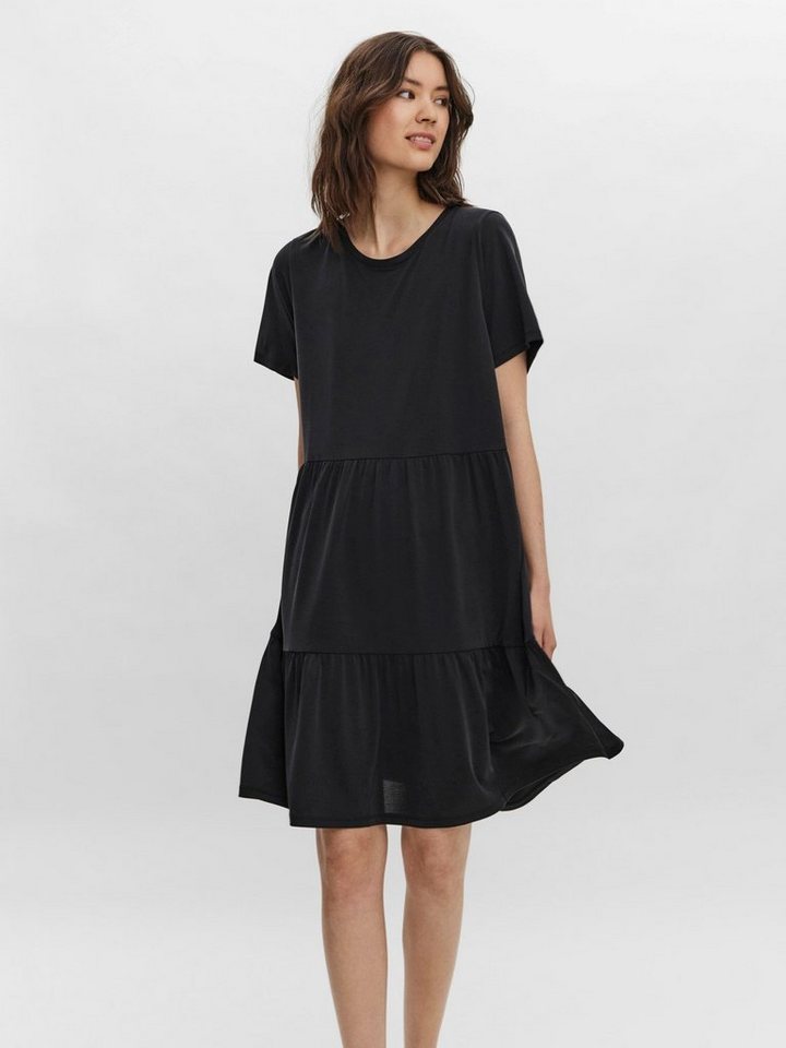 Vero Moda Shirtkleid (kurz, 1-tlg) VMFILLI CALIA SS SHORT DRESS GA NOOS von Vero Moda