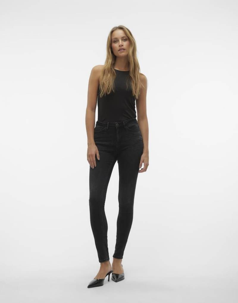 Vero Moda - Skinny-Jeans in Schwarz von Vero Moda